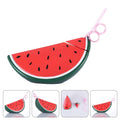 PVC Watermelon Straw Cup Multi Function Drink Cup Reusable Lightweight Easy Storage Kitchen Bar Use Summer Outdoor